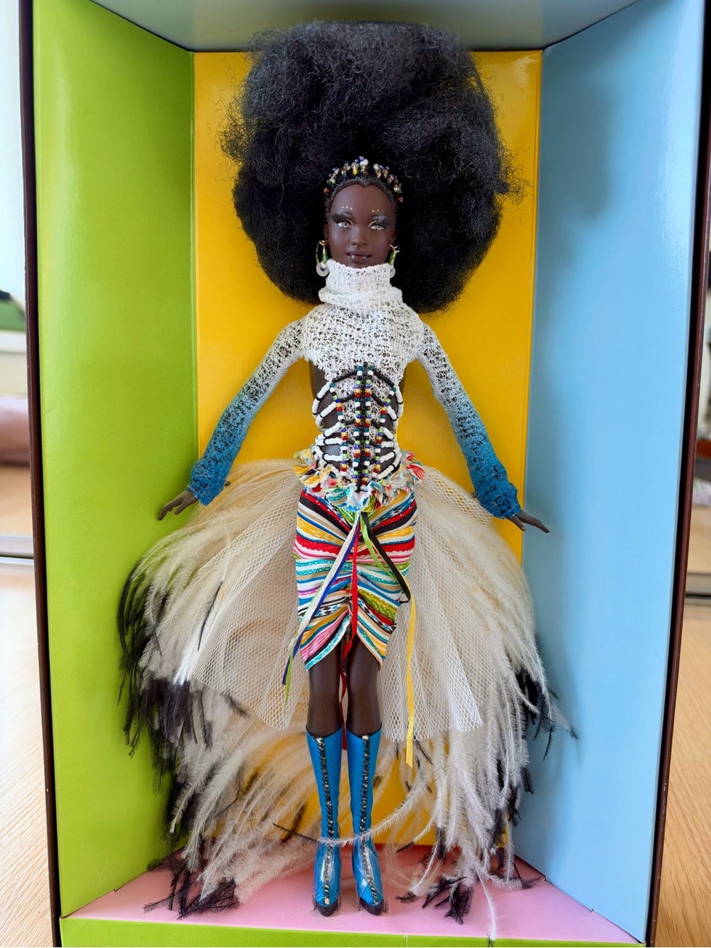 Byron Lars Mbili Barbie Treasures of Africa Limited Edition 2002 #55287